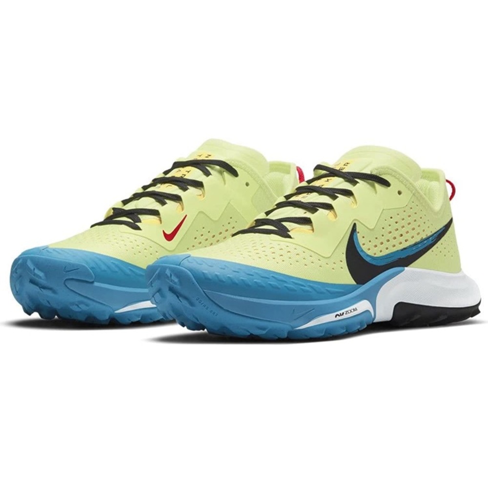 Women’s Nike 7.5 , Limelight Off Noir Laser Blue Dk Sulfur Chile Red